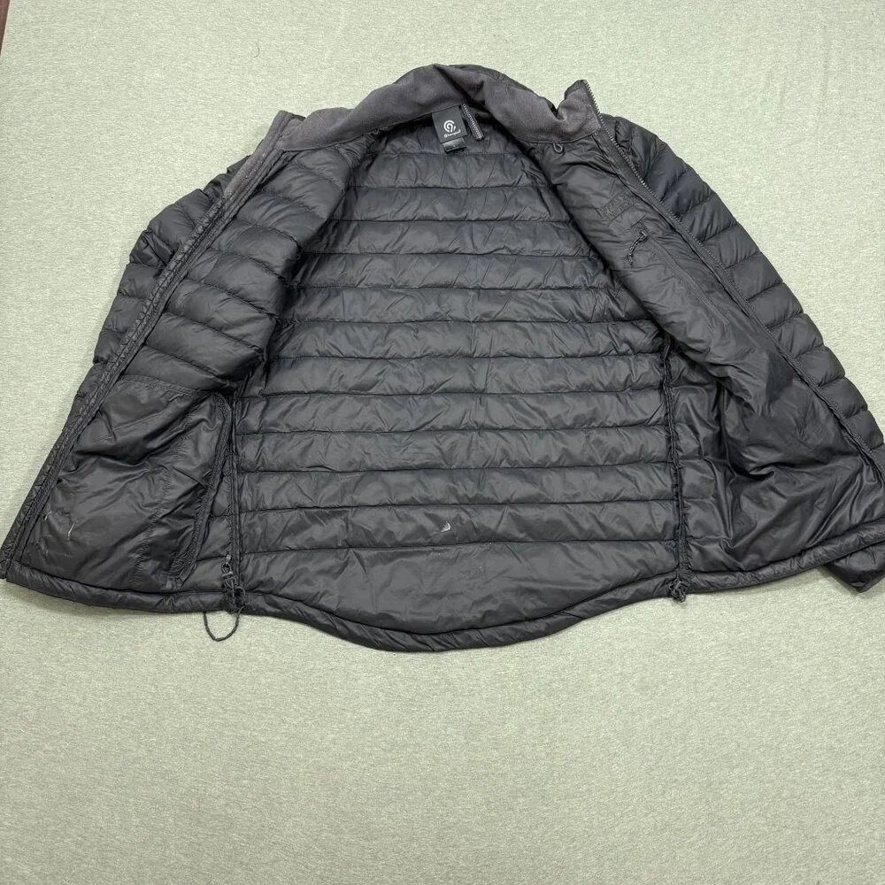 Champion C9 Puffer Jacket Mens Small Black Down - Picture 4 of 8